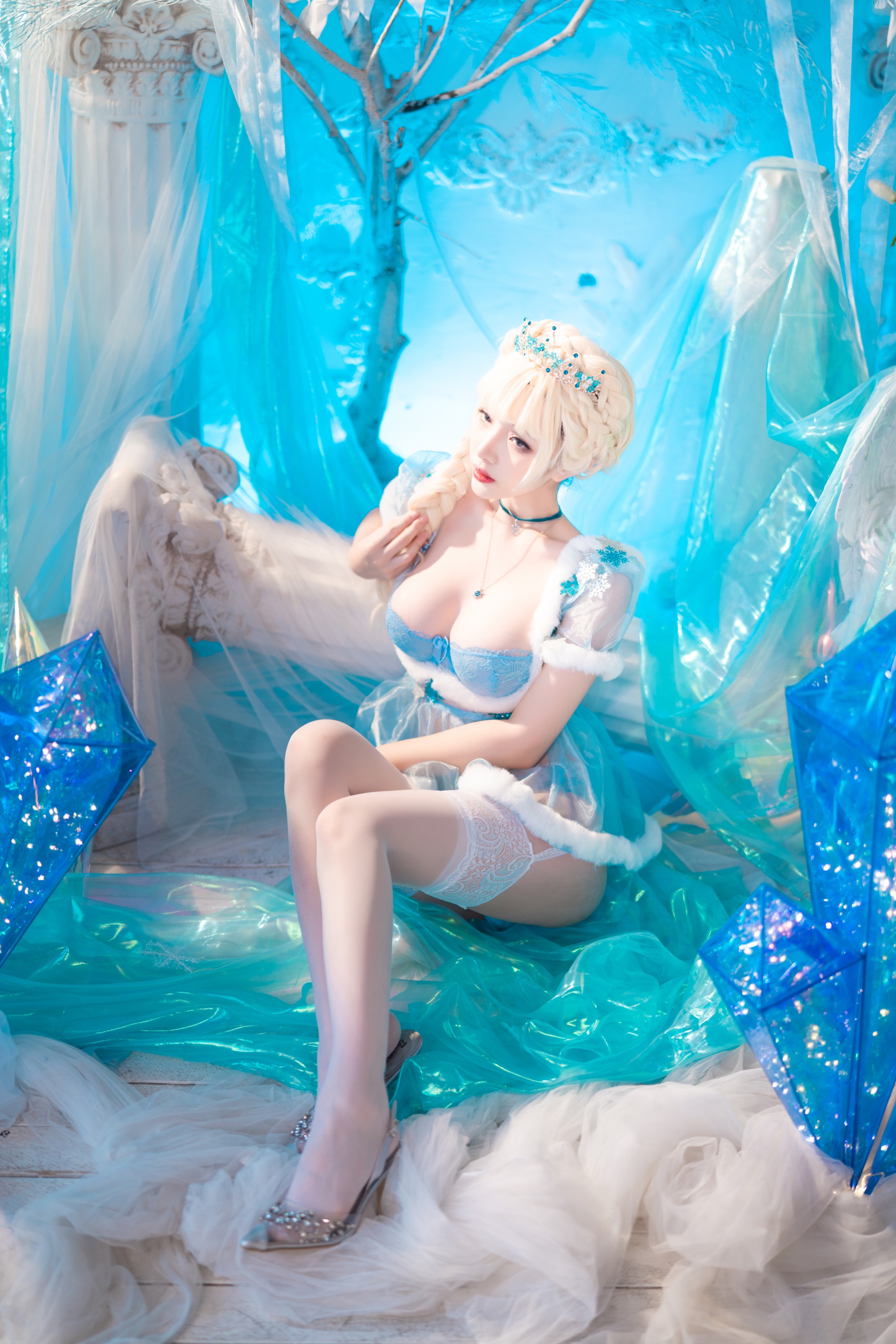 图片[1]-雯妹不讲道理 – NO.108 冰雪 [32P]-XikXak